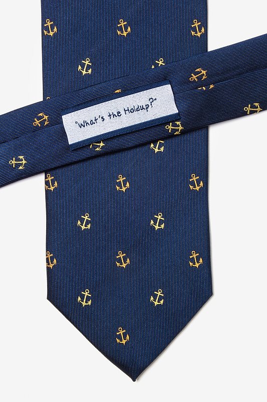 What’s the Holdup Navy Blue Tie