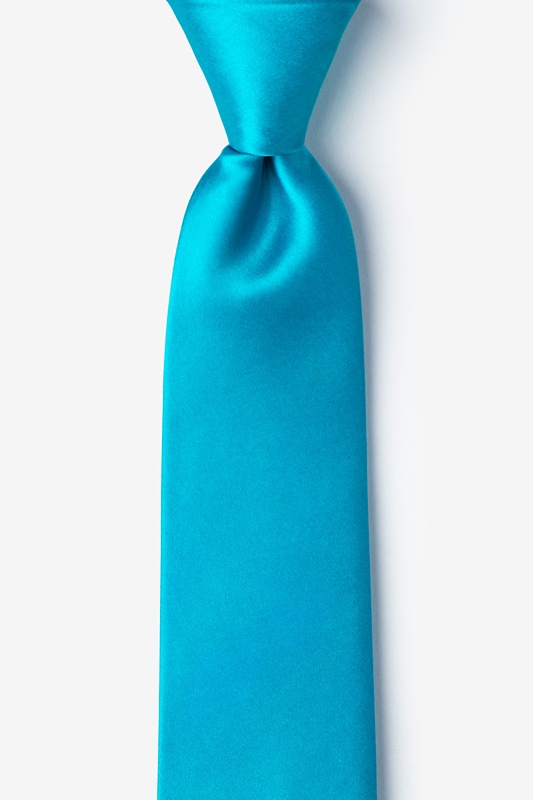 Neon Blue (Electric Blue) 3″ Skinny Tie