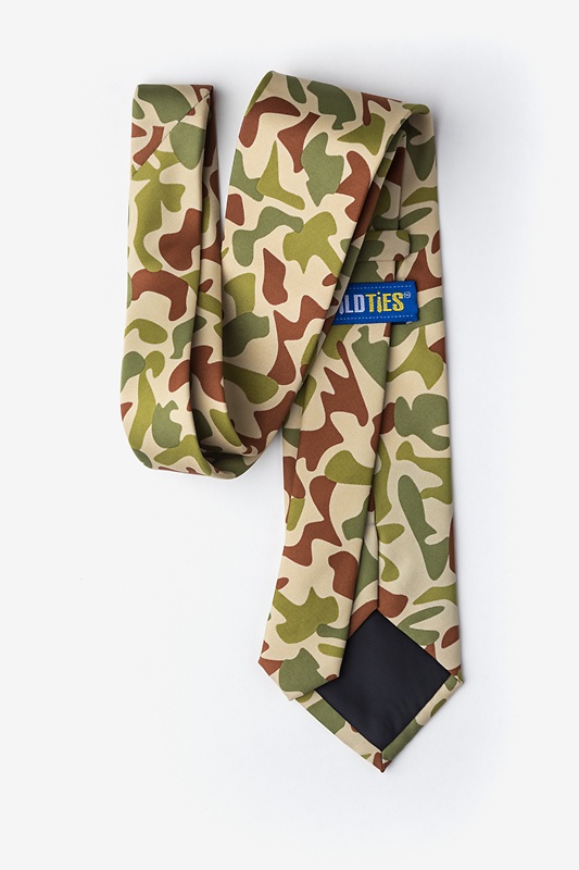 Street Camo Olive Extra Long Tie