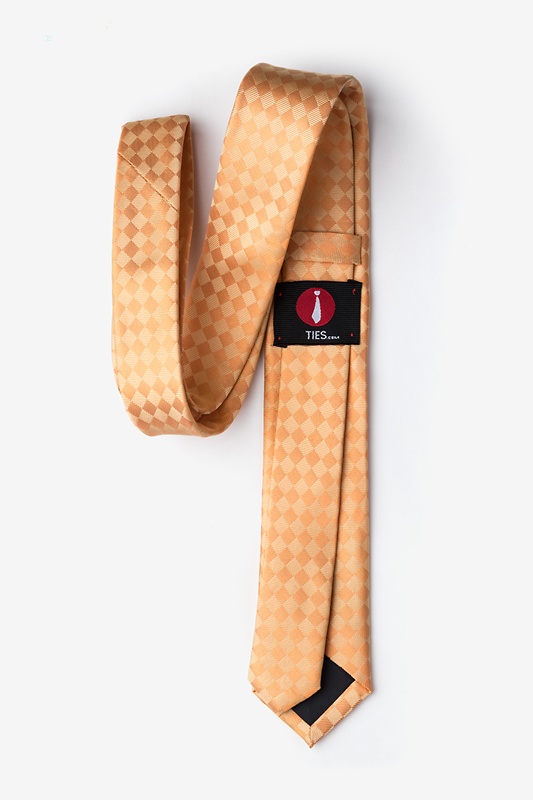 Cape Cod Orange Skinny Tie