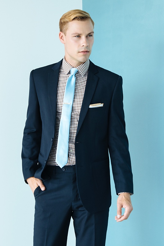 Pale Blue Skinny Tie