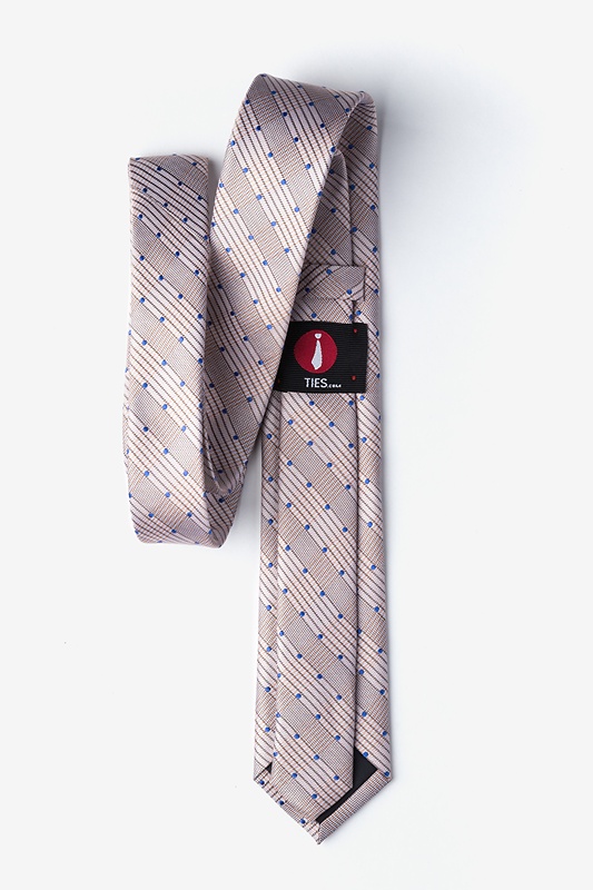 Sicily Periwinkle Skinny Tie