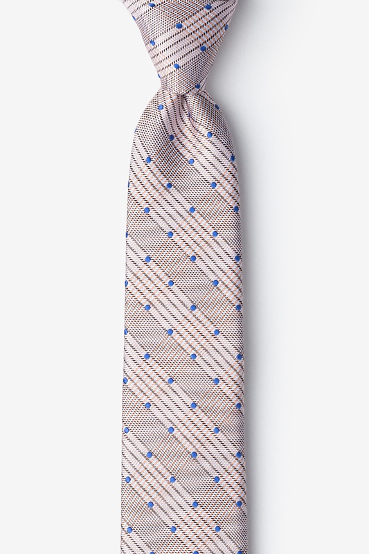 Sicily Periwinkle Skinny Tie