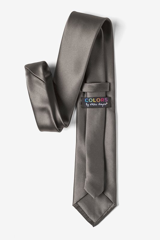 Pewter Extra Long Tie