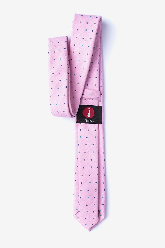 Alliance Pink Skinny Tie