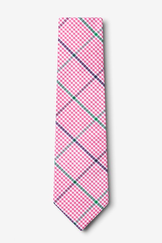 Douglas Pink Extra Long Tie