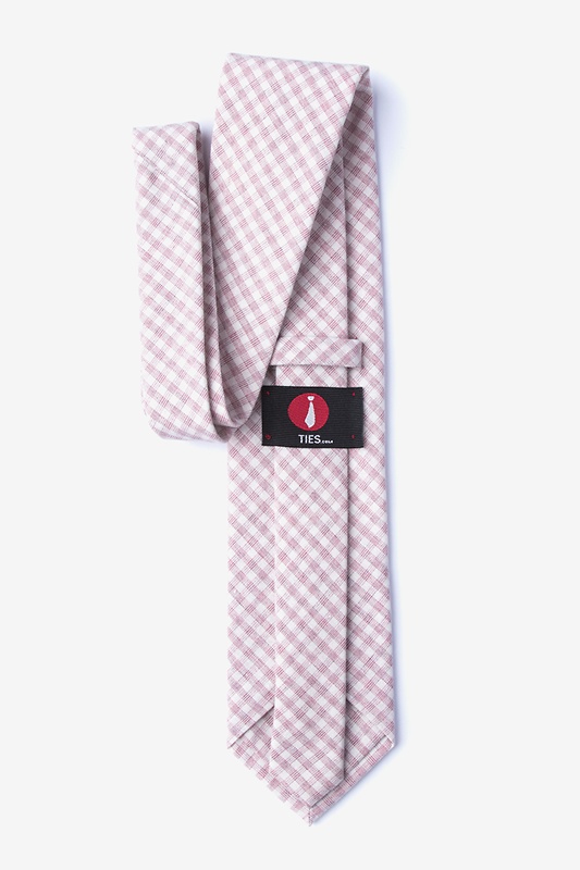 Huron Pink Extra Long Tie