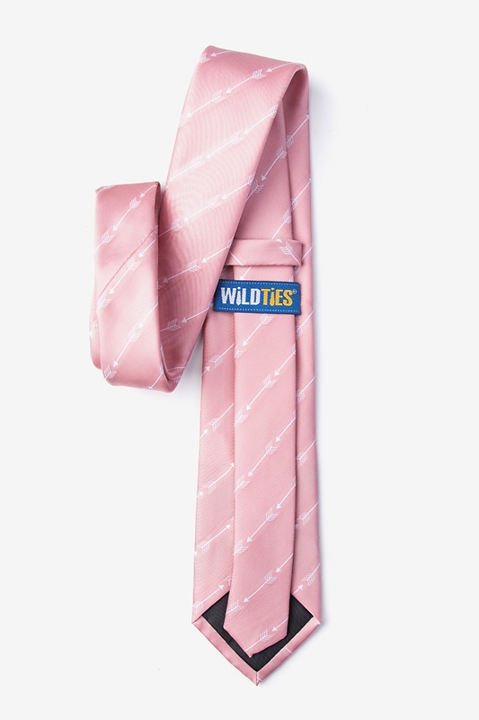 Flying Arrows Pink Tie