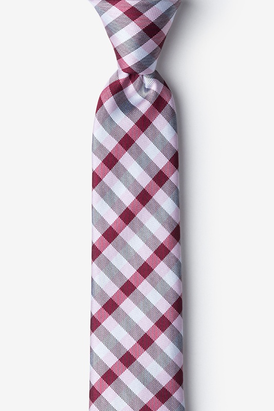 Bora Bora Pink Skinny Tie