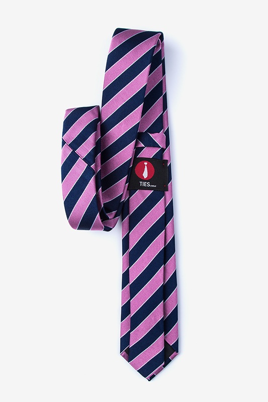 Fane Pink Skinny Tie