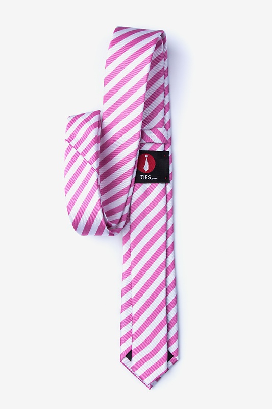 Glyde Pink Skinny Tie