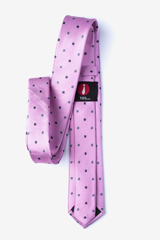 Grizzly Pink Skinny Tie