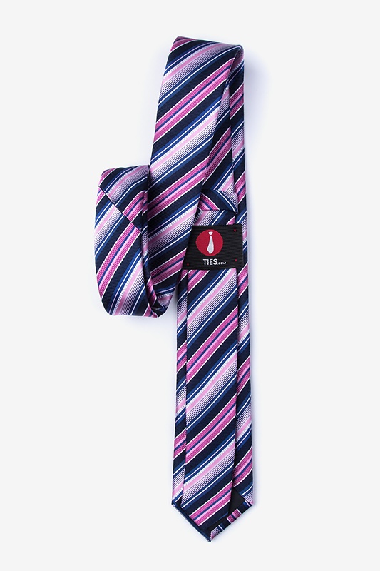 Moy Pink Skinny Tie