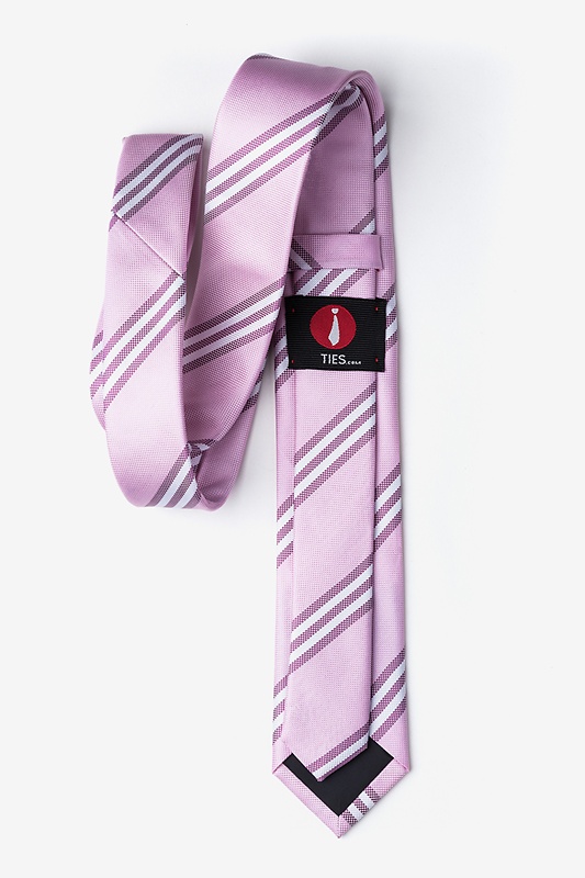 Pioneer Pink Skinny Tie