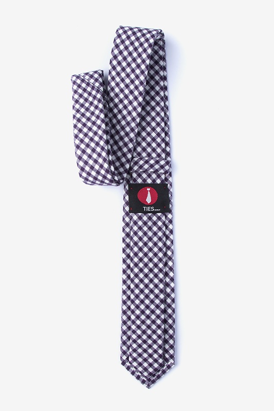 Clayton Purple Skinny Tie