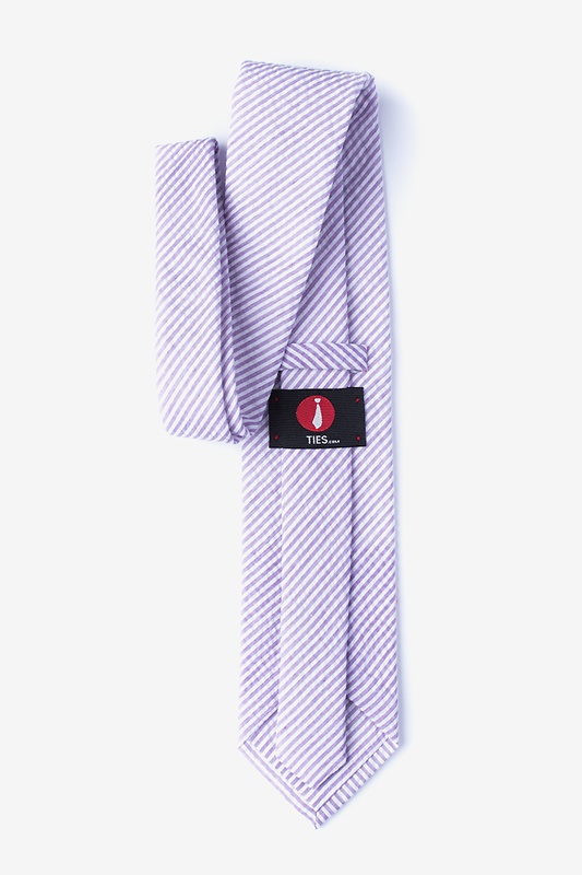 Clyde Purple Extra Long Tie