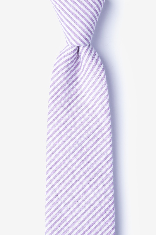 Clyde Purple Extra Long Tie