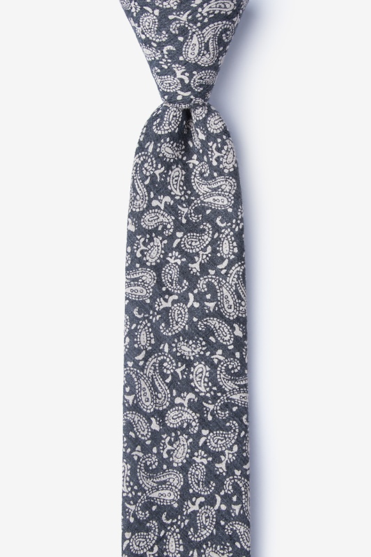 Guryon Purple Skinny Tie