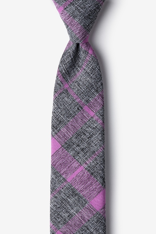 Kirkland Purple Skinny Tie