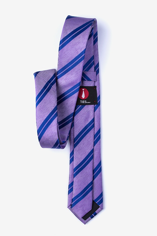 Blackwater Purple Skinny Tie