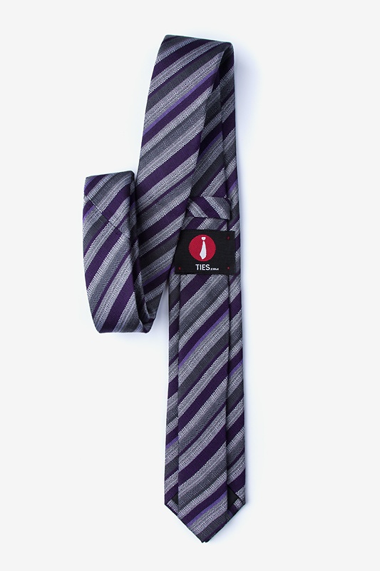 Carn Purple Skinny Tie