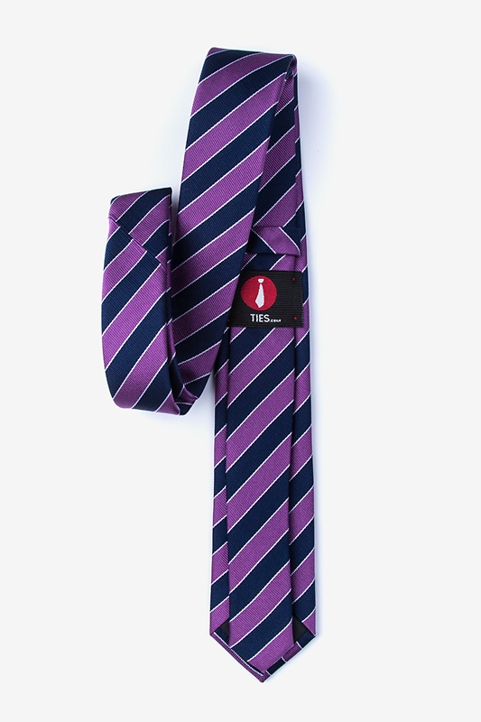 Fane Purple Skinny Tie