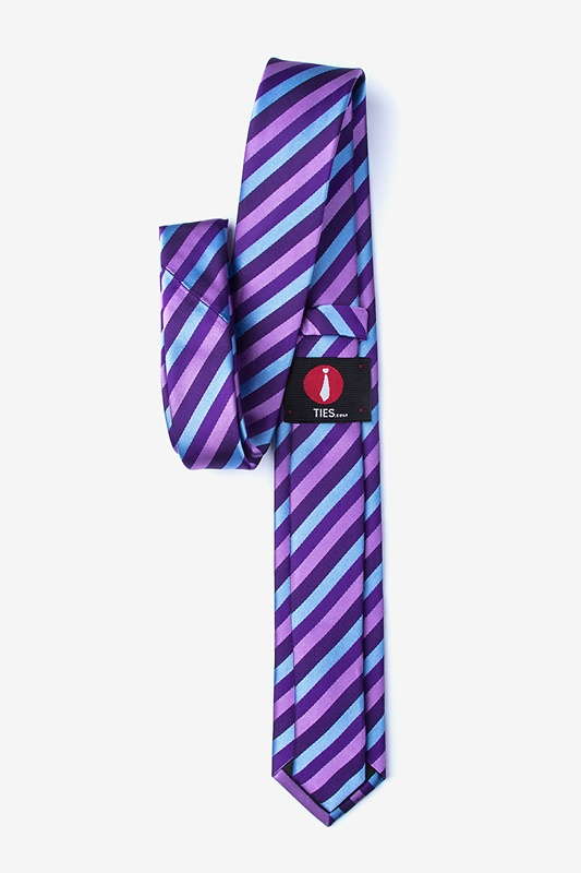 Fergus Purple Skinny Tie