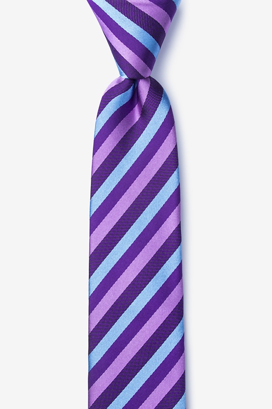 Fergus Purple Skinny Tie