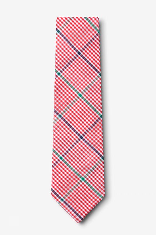 Douglas Red Extra Long Tie