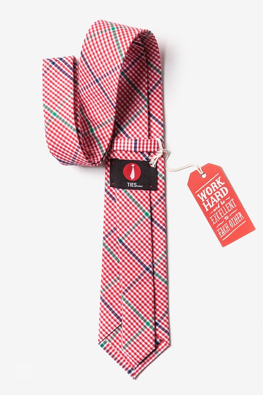 Douglas Red Extra Long Tie