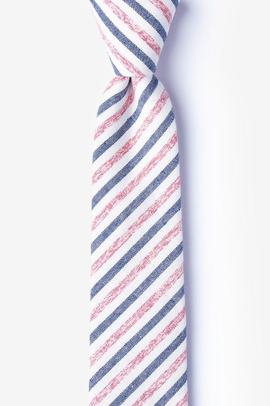 Englewood Red Skinny Tie