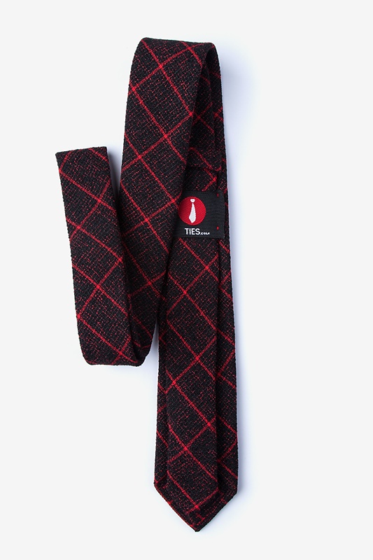 Fletcher Red Skinny Tie