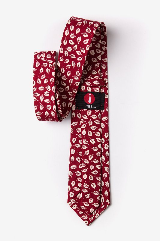 Florence Red Extra Long Tie