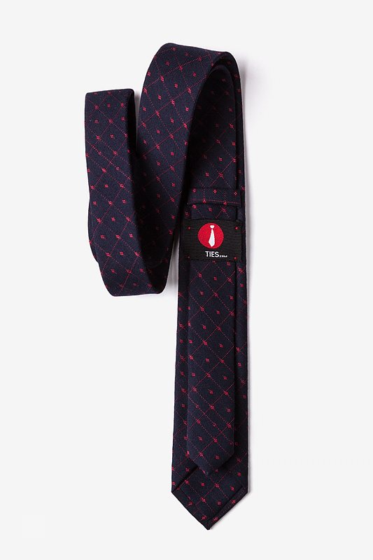 Gresham Red Skinny Tie