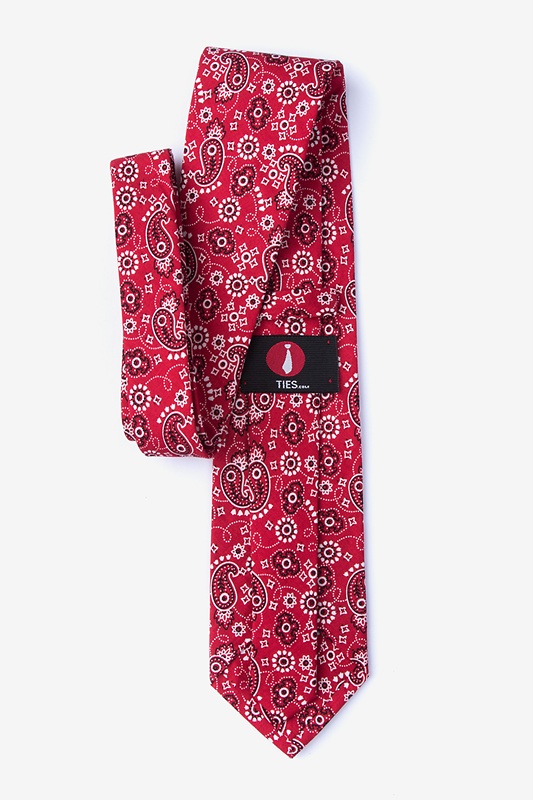 Grove Red Extra Long Tie