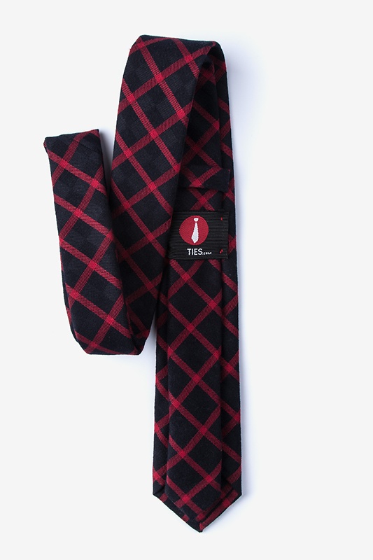 Joaquin Red Skinny Tie