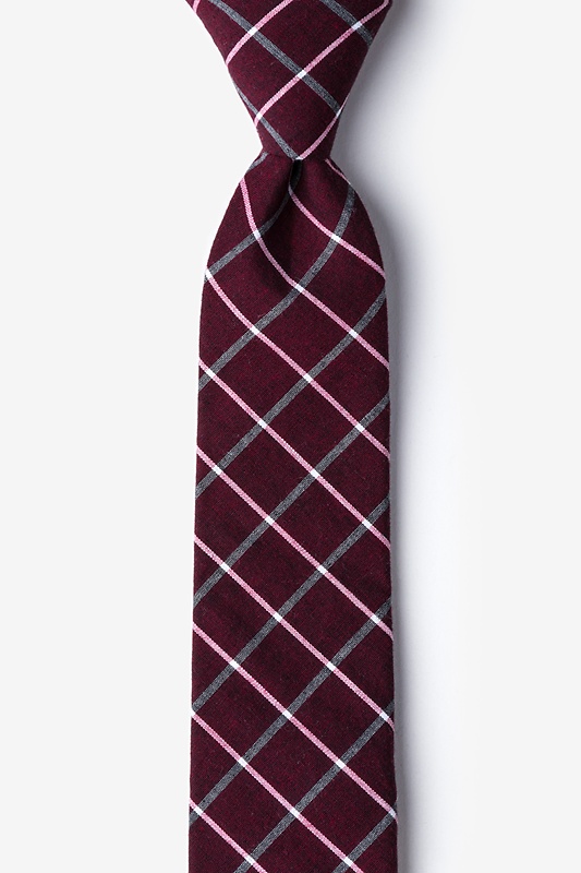 Tucson Red Skinny Tie