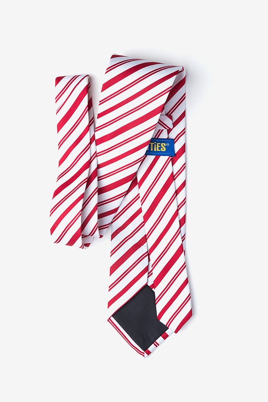 Candy Cane Red Tie