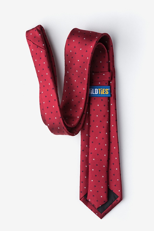 Stars Red Tie