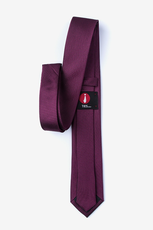 Buck Red Skinny Tie