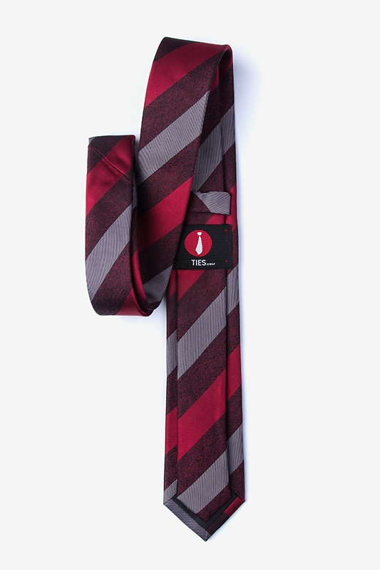 Dee Red Skinny Tie