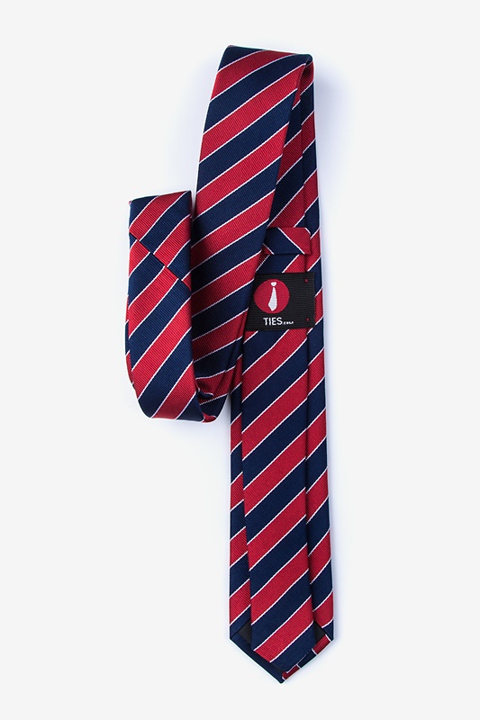 Fane Red Skinny Tie