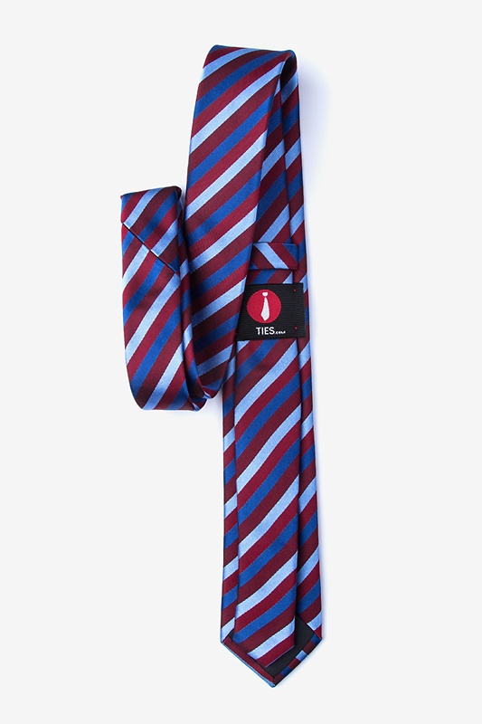 Fergus Red Skinny Tie