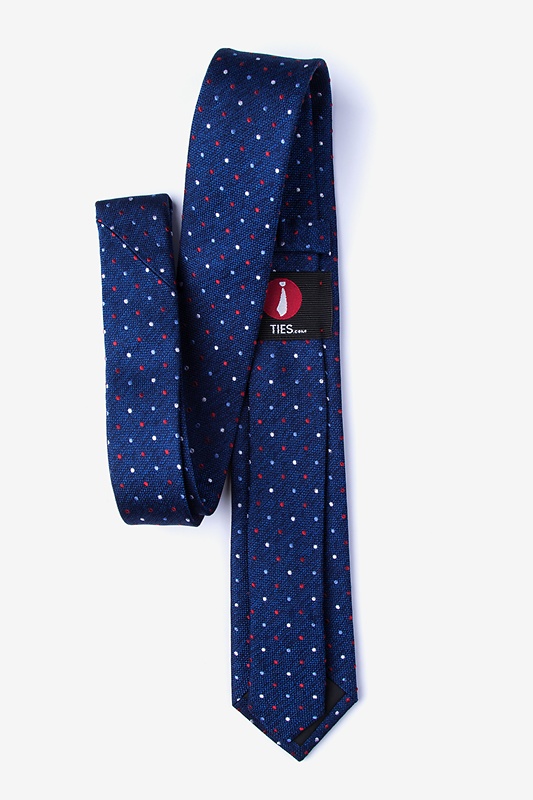 Quinby Red Skinny Tie