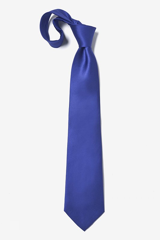 Royal Blue Extra Long Tie