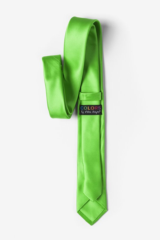 Summer Green Skinny Tie