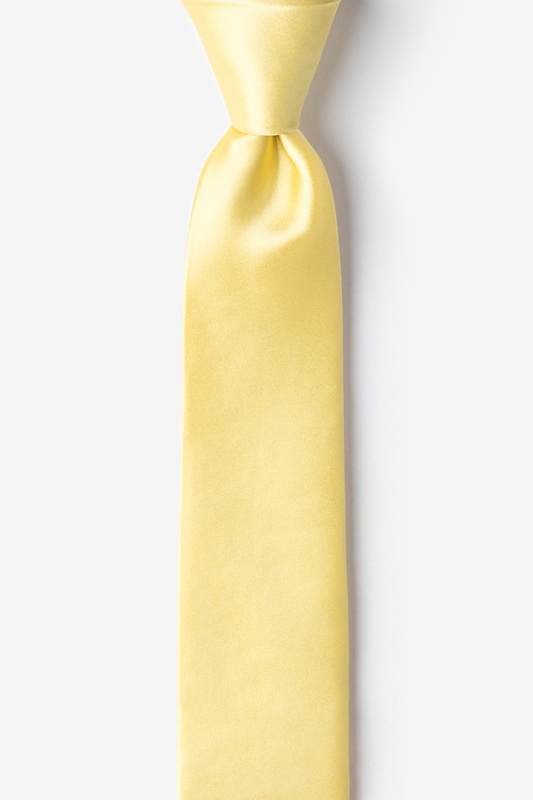 Sunshine Yellow 2″ Skinny Tie