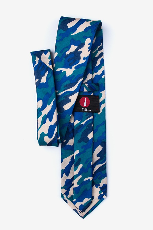 Drones Teal Extra Long Tie