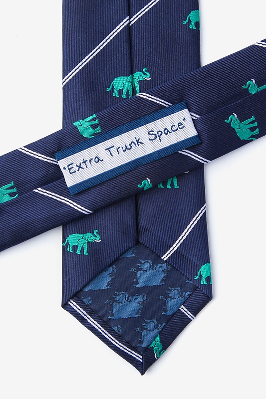 Extra Trunk Space Teal Skinny Tie