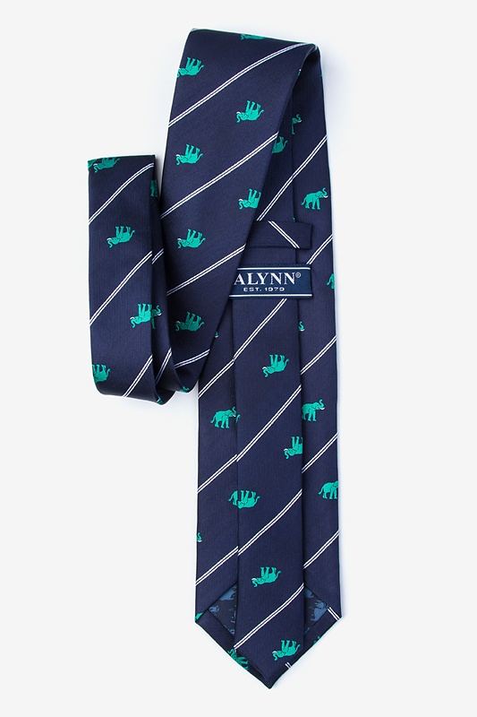 Extra Trunk Space Teal Tie